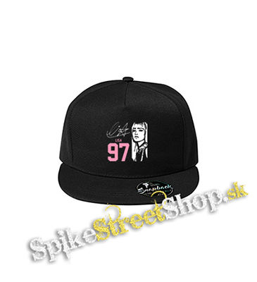 BLACKPINK - Lisa 97 Signature Portrait - čierna šiltovka model "Snapback"