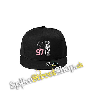 BLACKPINK - Rosé 97 Signature Portrait - čierna šiltovka model "Snapback"