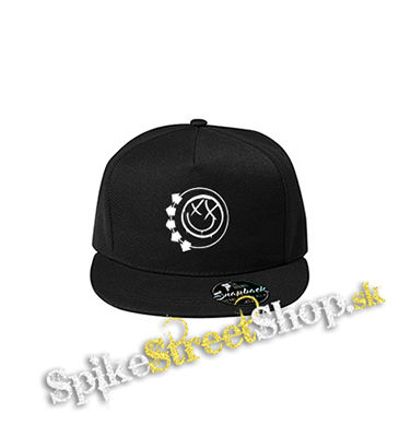 BLINK 18 - Smile - čierna šiltovka model "Snapback"