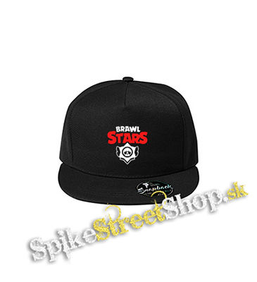 BRAWL STARS - Logo - čierna šiltovka model "Snapback"