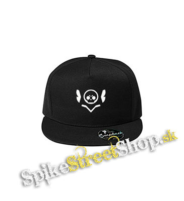 BRAWL STARS - Skull - čierna šiltovka model "Snapback"