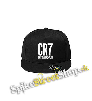 CRISTIANO RONALDO - CR7 Crest - čierna šiltovka model "Snapback"