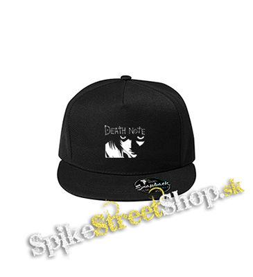 DEATH NOTE - Logo And Portrait - čierna šiltovka model "Snapback"