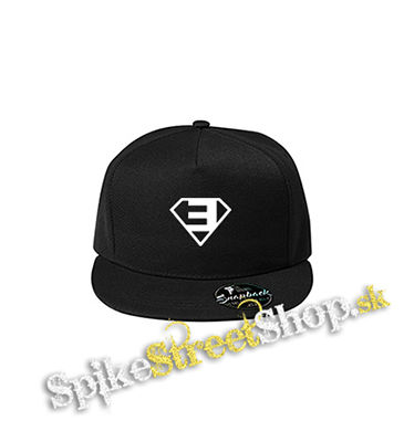 EMINEM - Superman Symbol - čierna šiltovka model "Snapback"