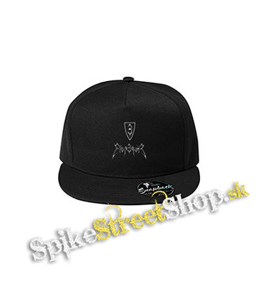 EMPEROR - Logo & Crest - čierna šiltovka model "Snapback"