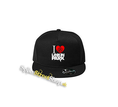 I LOVE LINKIN PARK - čierna šiltovka model "Snapback"