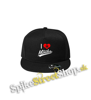 I LOVE SHAWN MENDES - čierna šiltovka model "Snapback"