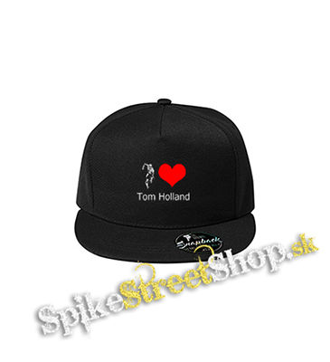 I LOVE TOM HOLLAND - čierna šiltovka model "Snapback"