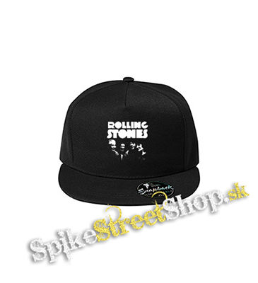 ROLLING STONES - Smile Band Forever - čierna šiltovka model "Snapback"