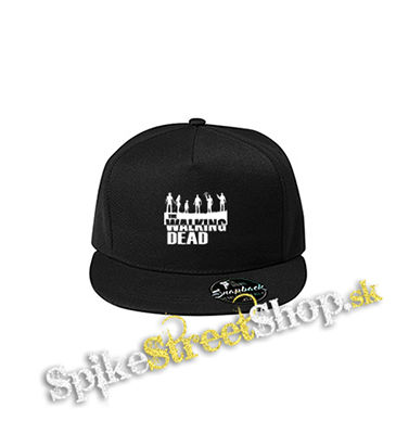 THE WALKING DEAD - Silhouette - čierna šiltovka model "Snapback"