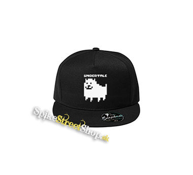 UNDERTALE - Annoying Dog - čierna šiltovka model "Snapback"