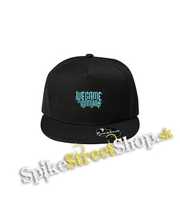 WE CAME AS ROMANS - Cyan Logo - čierna šiltovka model "Snapback"