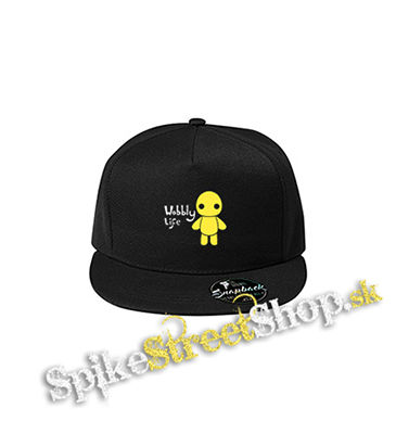 WOBBLY LIFE - Wobbly Poster - čierna šiltovka model "Snapback"