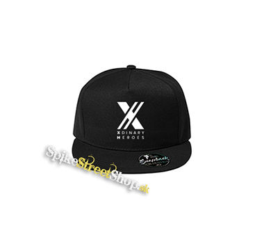 XDINARY HEROES - Logo - čierna šiltovka model "Snapback"