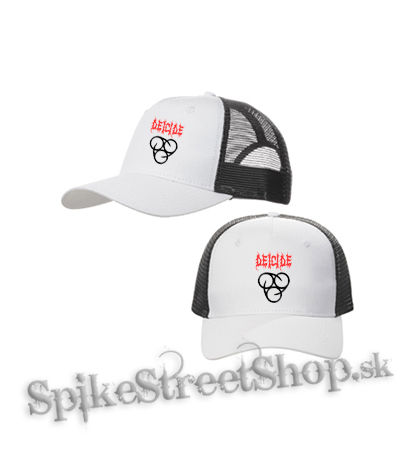 DEICIDE - Insineratehymn - bieločierna sieťkovaná šiltovka model "Trucker Cap"