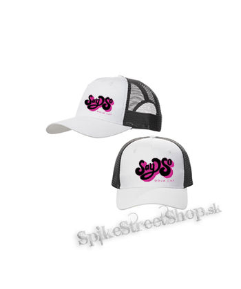 DOJA CAT - Say So - bieločierna sieťkovaná šiltovka model "Trucker Cap"