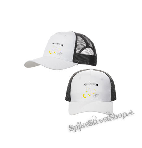 HELLOWEEN - Master Of The Rings - bieločierna sieťkovaná šiltovka model "Trucker Cap"