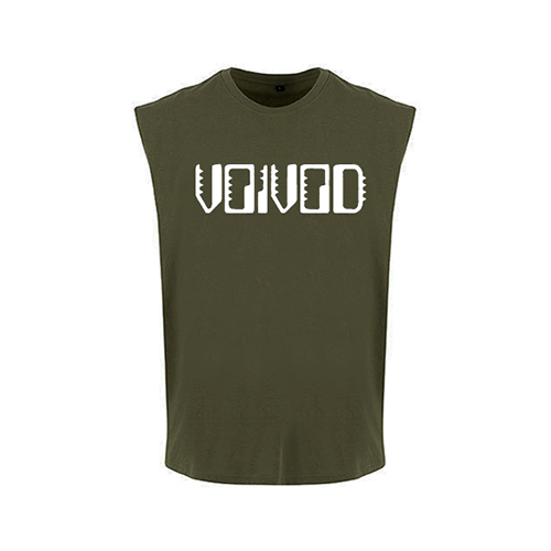 VOIVOD - Logo Nothingface - pánske tričko bez rukávov vo farbe "military green"