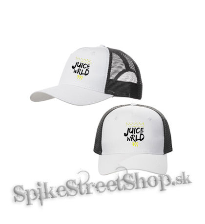 JUICE WRLD - King 999 - bieločierna sieťkovaná šiltovka model "Trucker Cap"