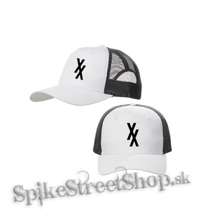 MACHINE GUN KELLY - XX - bieločierna sieťkovaná šiltovka model "Trucker Cap"