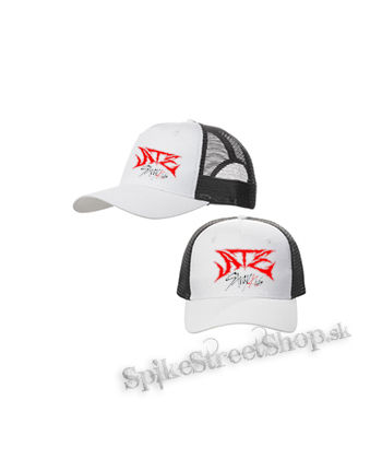 STRAY KIDS - ATE - bieločierna sieťkovaná šiltovka model "Trucker Cap"