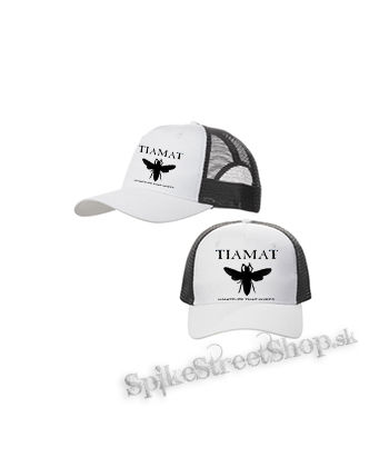 TIAMAT - Whatever That Hurts - bieločierna sieťkovaná šiltovka model "Trucker Cap"