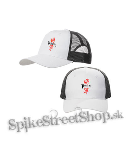 TRIVIUM - Shogun - bieločierna sieťkovaná šiltovka model "Trucker Cap"