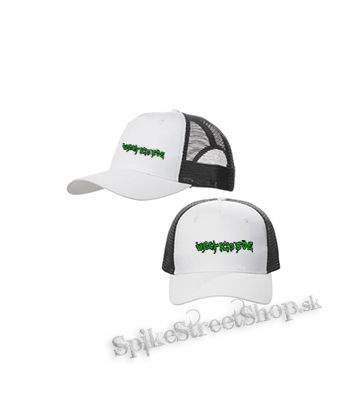 UGLY KID JOE - Logo - bieločierna sieťkovaná šiltovka model "Trucker Cap"