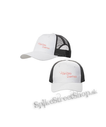 VAMPIRE DIARRHEA - bieločierna sieťkovaná šiltovka model "Trucker Cap"