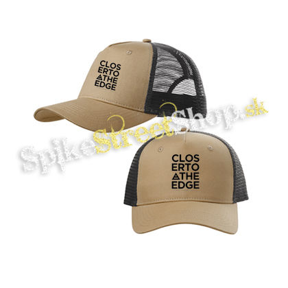 30 SECONDS TO MARS - Closer To The Edge - pieskovočierna sieťkovaná šiltovka model "Trucker Cap"