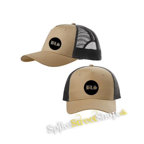 BLACK LABEL SOCIETY - Crest - pieskovočierna sieťkovaná šiltovka model "Trucker Cap"