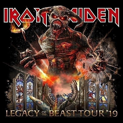 Fotonášivka IRON MAIDEN - Legacy Of Best Tour 2019