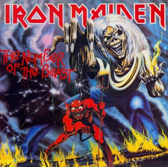 Fotonášivka IRON MAIDEN - Number Of The Beast Cover Album