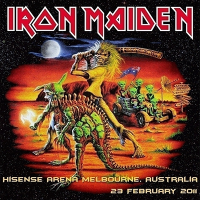 Fotonášivka IRON MAIDEN - Hisense Arena Melbourne - Legendary Concert Cover