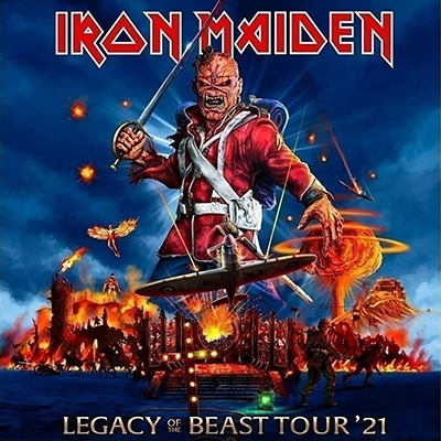 Fotonášivka IRON MAIDEN - Legacy Of The Beast Tour 2021