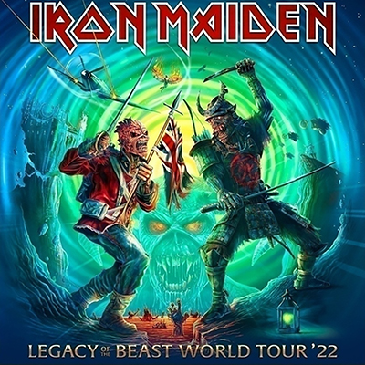 Fotonášivka IRON MAIDEN - Legacy Of The Beast World Tour 2022