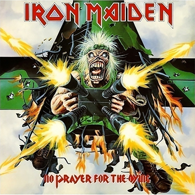 Fotonášivka IRON MAIDEN - No Prayer For The Dying Vinyl Pocture Disk Cover