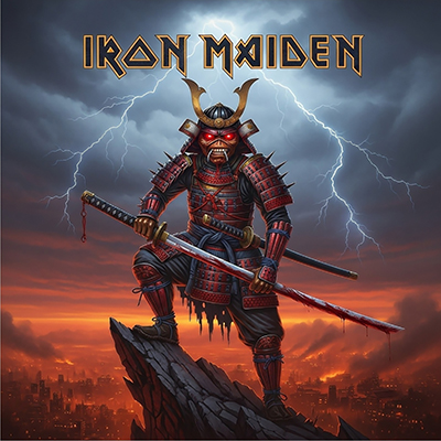 Fotonášivka IRON MAIDEN - Senjutsu Eddie Samurai Poster