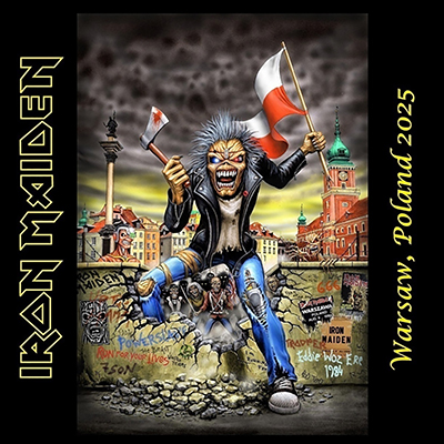 Fotonášivka IRON MAIDEN - Warsaw - Poland 2025