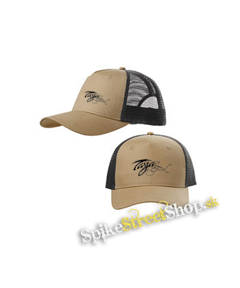 TARJA - Logo - pieskovočierna sieťkovaná šiltovka model "Trucker Cap"