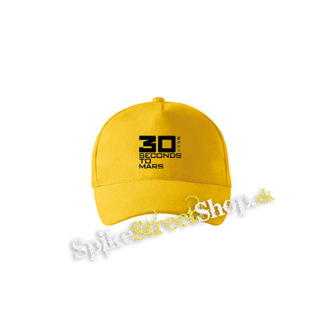 30 SECONDS TO MARS - Big Logo - žltá šiltovka