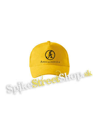 APOCALYPTICA - Logo Crest - žltá šiltovka