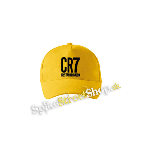 CRISTIANO RONALDO - CR7 Crest - žltá šiltovka