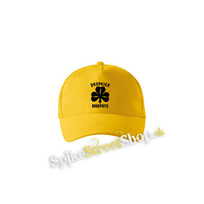 DROPKICK MURPHYS - Logo - žltá šiltovka