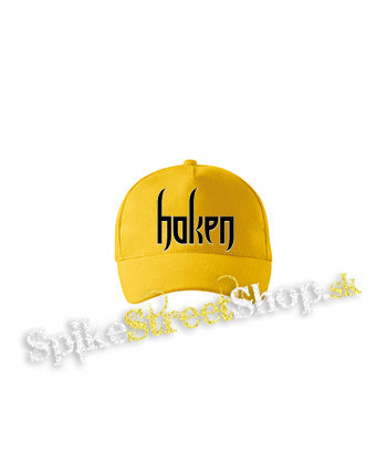 HAKEN - Logo - žltá šiltovka