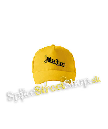 JUDAS PRIEST - Classic Logo - žltá šiltovka