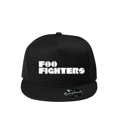 FOO FIGHTERS - Logo Present - čierna šiltovka model "Snapback"