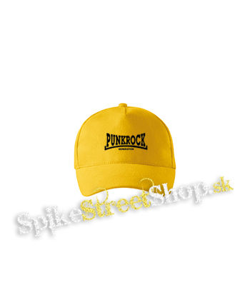 PUNKROCK GENERATION - žltá šiltovka