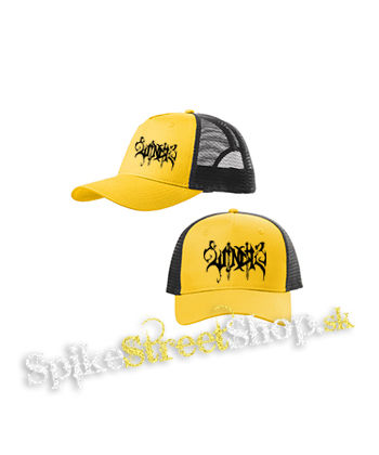WINDIR - Logo - žltočierna sieťkovaná šiltovka model "Trucker Cap"