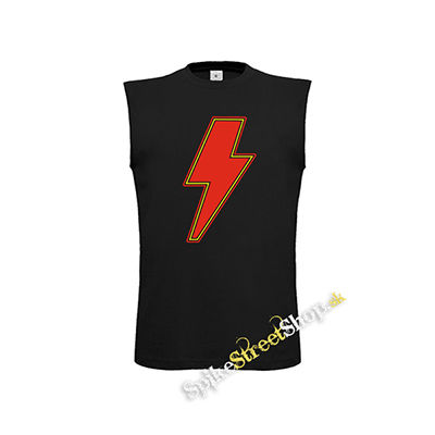 ACDC - Power Up Sign Crest - čierne pánske tričko bez rukávov